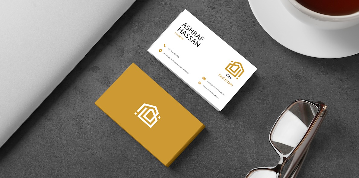 Premium outlet business cards